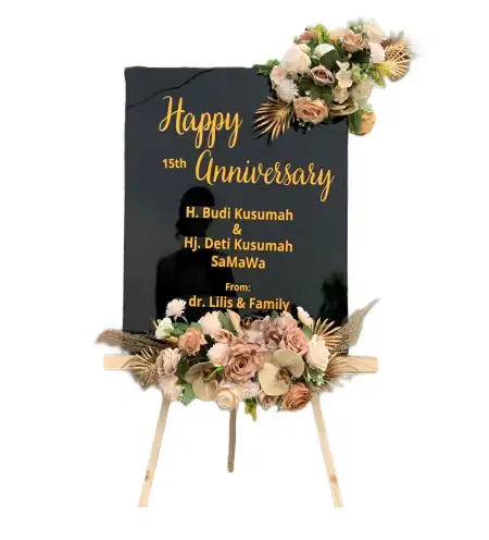 Papan Bunga Akrilik Tirip